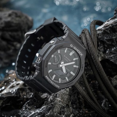 Đồng hồ G-Shock 2100 45.4 mm Nam GA-2100-1ADR Màu Đen