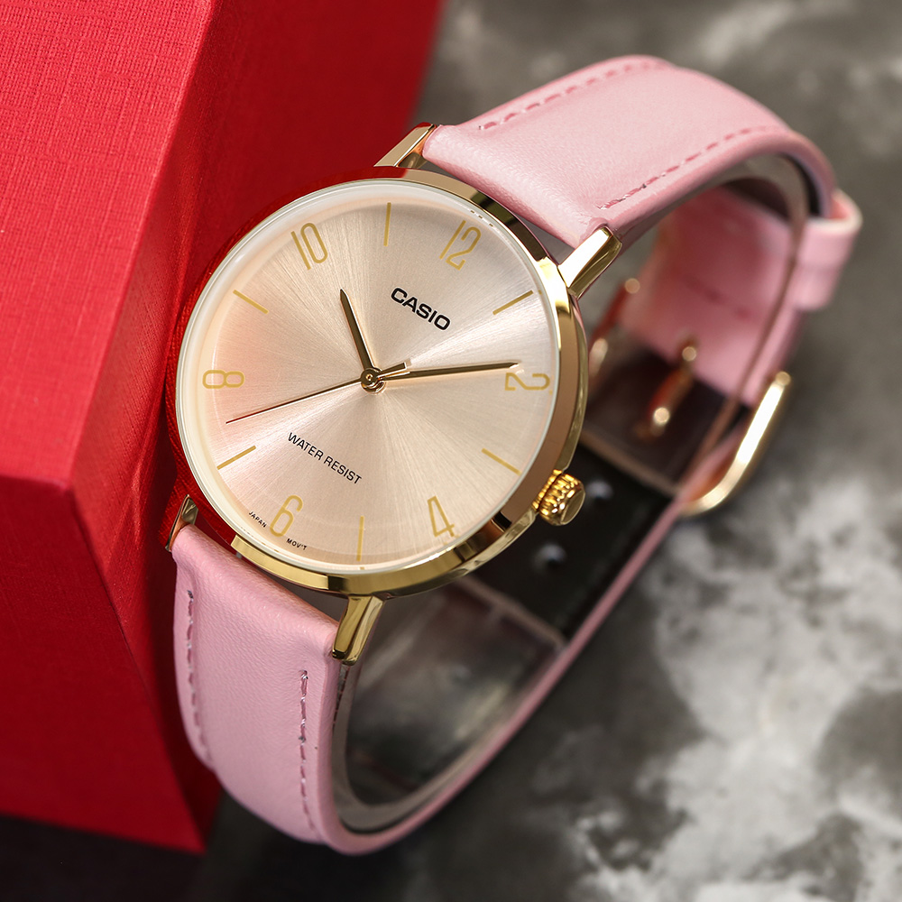 Đồng hồ Casio 34 mm Nữ LTP-VT01GL-4BUDF