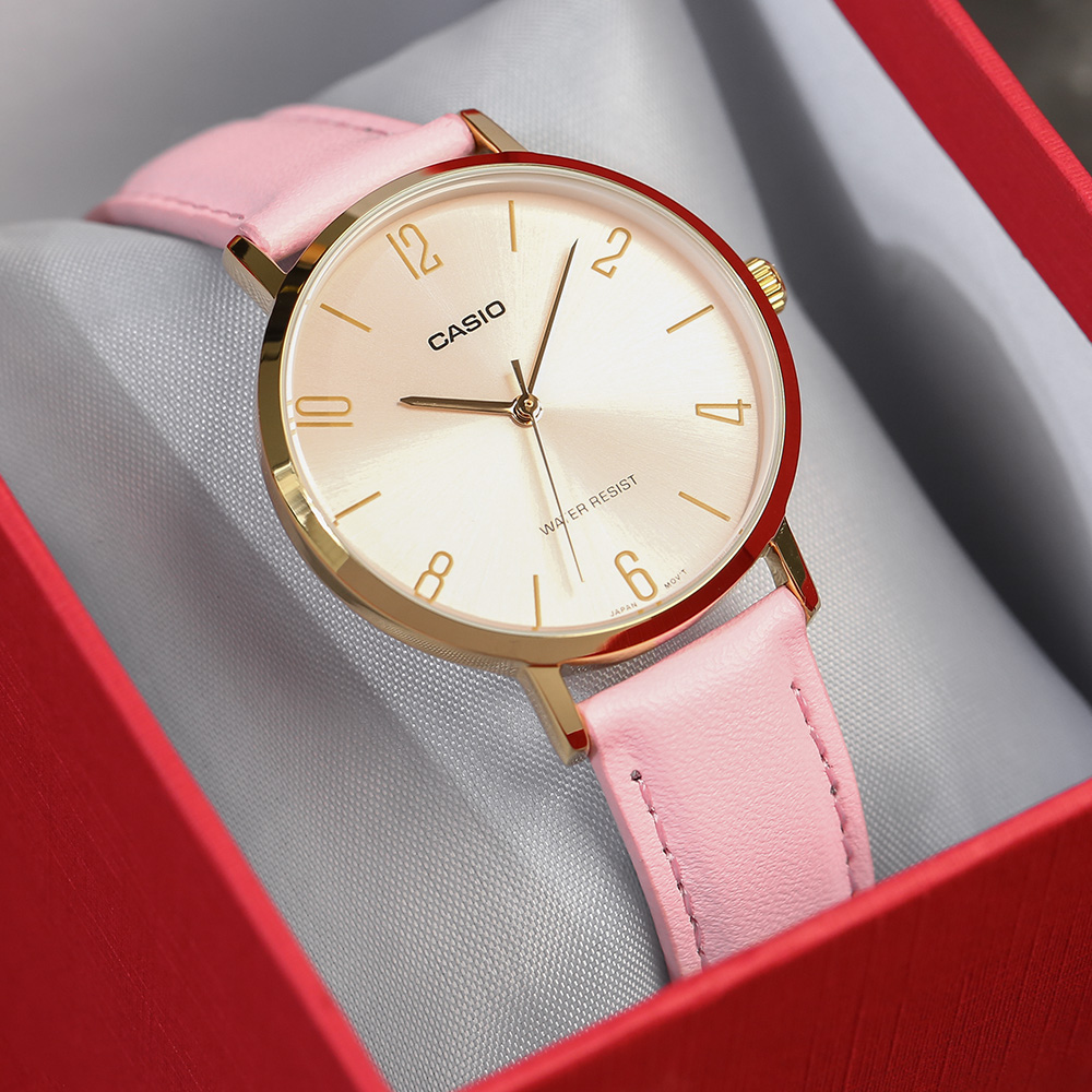 Đồng hồ Casio 34 mm Nữ LTP-VT01GL-4BUDF