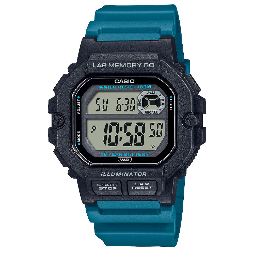 Đồng hồ Casio Timeless 47.2 x 44.5 mm Nam WS-1400H-3AVDF