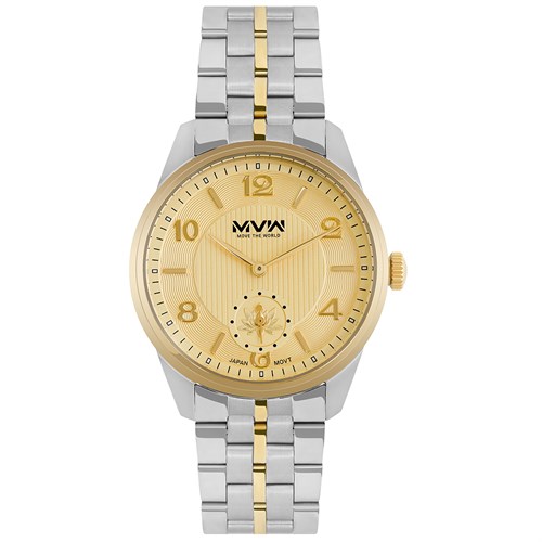 Đồng hồ MVW 40 mm Nam MS083-01 Màu Bạc