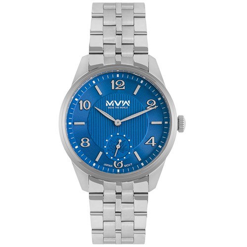 Đồng hồ MVW 40 mm Nam MS083-02 Màu Bạc