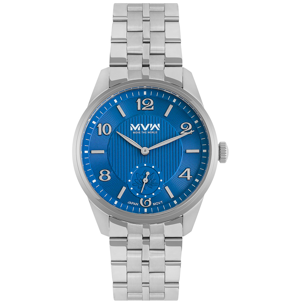 Đồng hồ MVW 40 mm Nam MS083-02 Màu Bạc