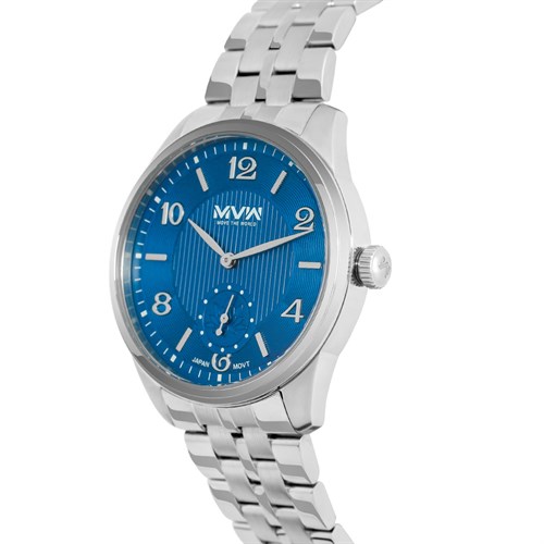 Đồng hồ MVW 40 mm Nam MS083-02 Màu Bạc