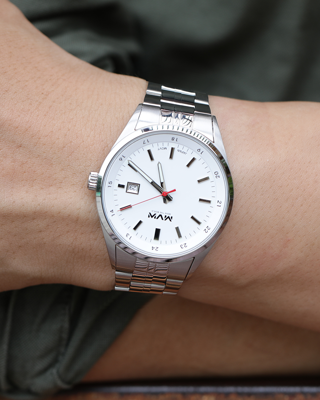 Đồng hồ MVW 40 mm Nam MS084-01