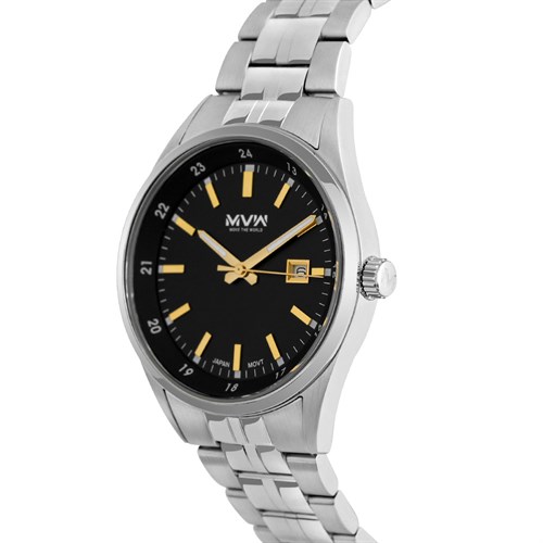 Đồng hồ MVW 40 mm Nam MS084-02 Màu Bạc