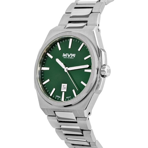 Đồng hồ MVW 43 mm Nam MS085-01 Màu Bạc