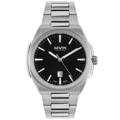 Đồng hồ MVW 43 mm Nam MS085-02 Màu Bạc