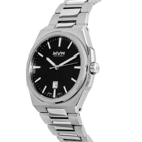 Đồng hồ MVW 43 mm Nam MS085-02 Màu Bạc