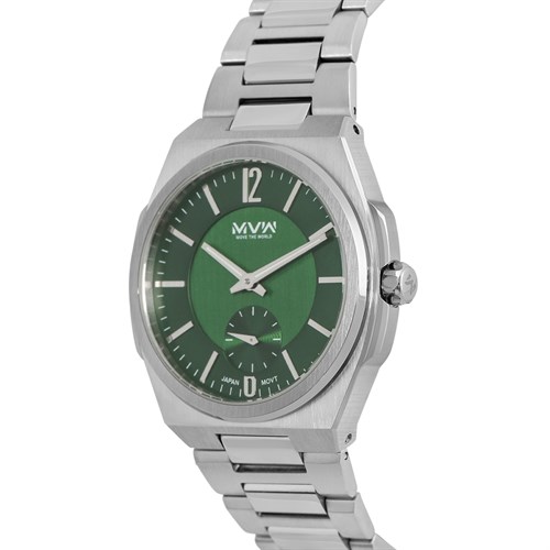 Đồng hồ MVW 43 mm Nam MS086-02 Màu Bạc