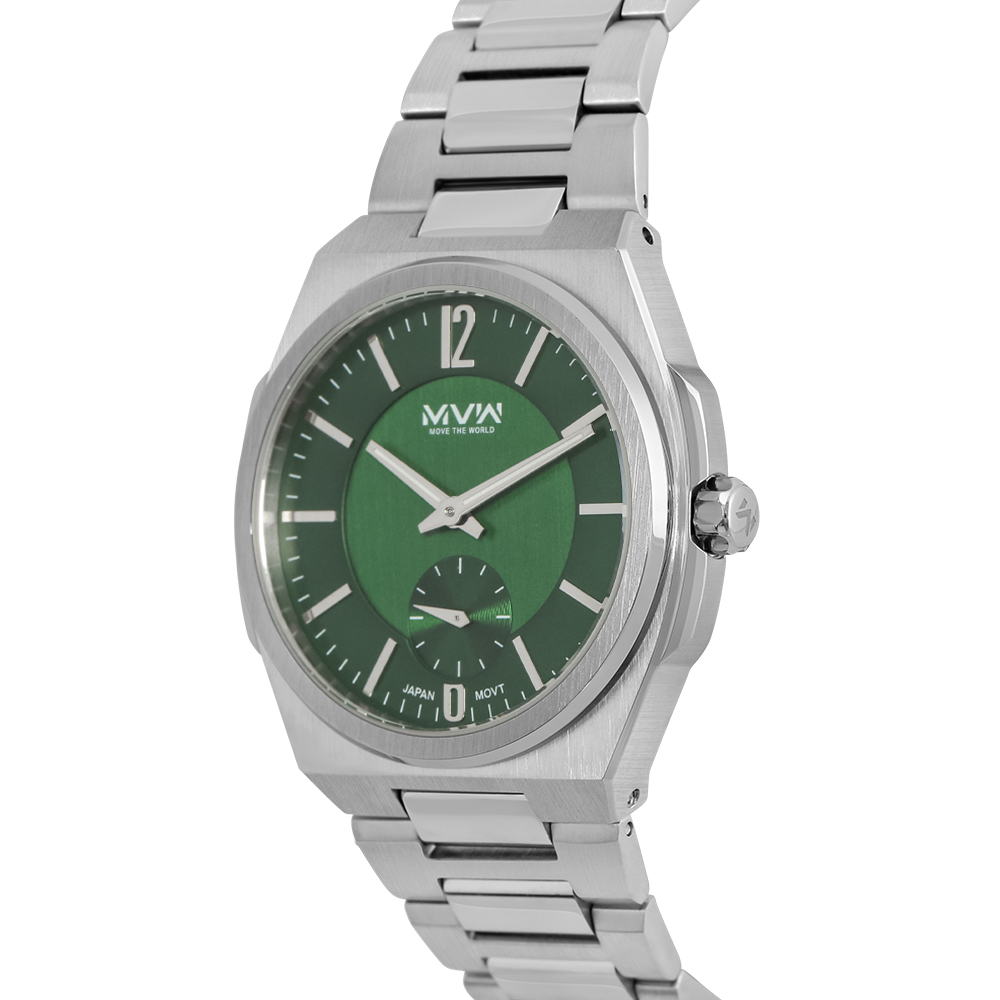 Đồng hồ MVW 43 mm Nam MS086-02 Màu Bạc