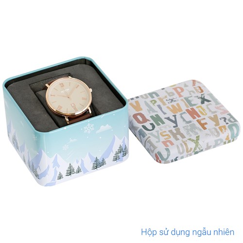 Đồng hồ MVW 40 mm Nam ML073-01 Màu Nâu