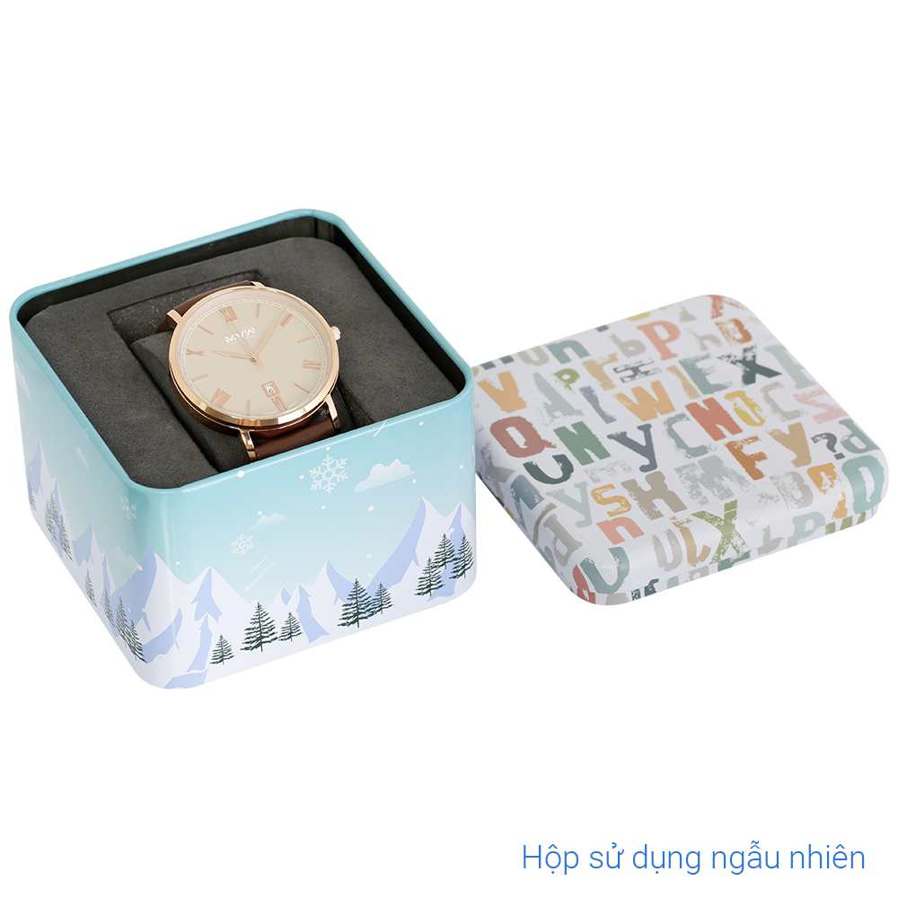 Đồng hồ MVW 40 mm Nam ML073-01 Màu Nâu