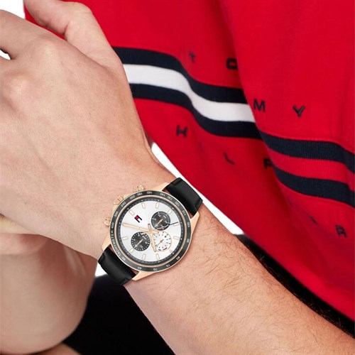 Đồng hồ Tommy Hilfiger 44 mm Nam 1792016 Màu Đen