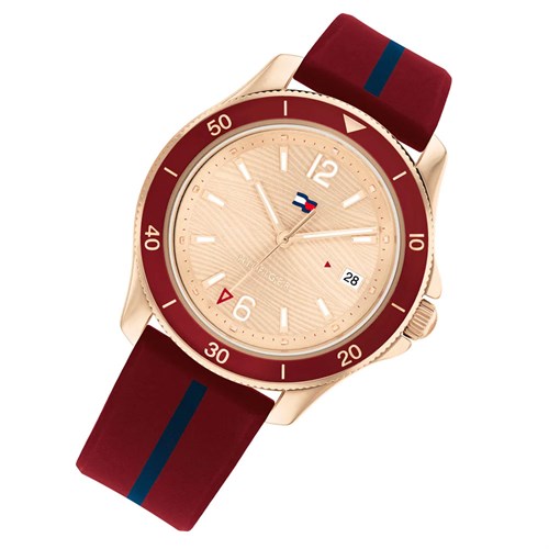 Đồng hồ Tommy Hilfiger 38 mm Nữ 1782510 Màu Đỏ đô