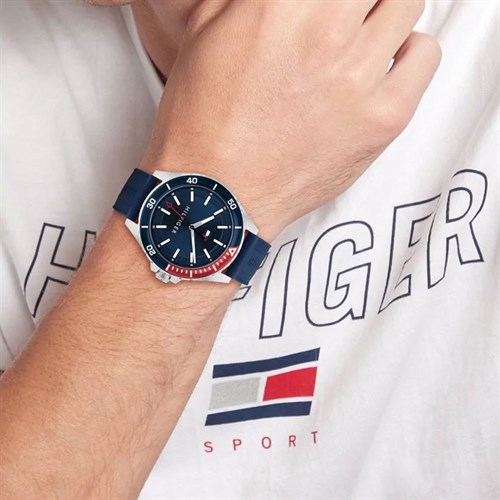 Đồng hồ Tommy Hilfiger 43 mm Nam 1792009 Màu Xanh Dương