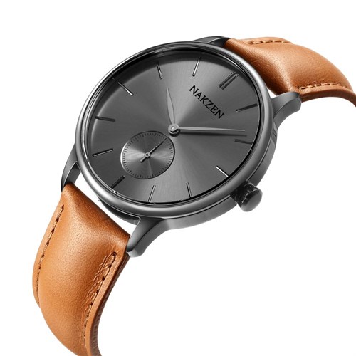 Đồng hồ Nakzen 41 mm Nam SL9256GBN-6 Màu Nâu
