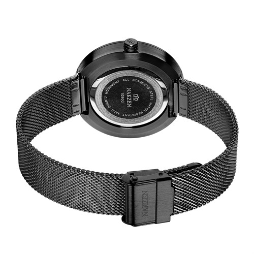 Đồng hồ Nakzen 41 mm Nam SS9290G-1 Màu Đen