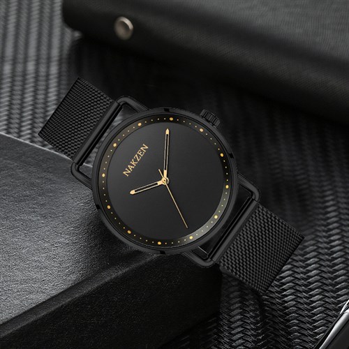 Đồng hồ Nakzen 40 mm Nam SS9470G-1N3 Màu Đen