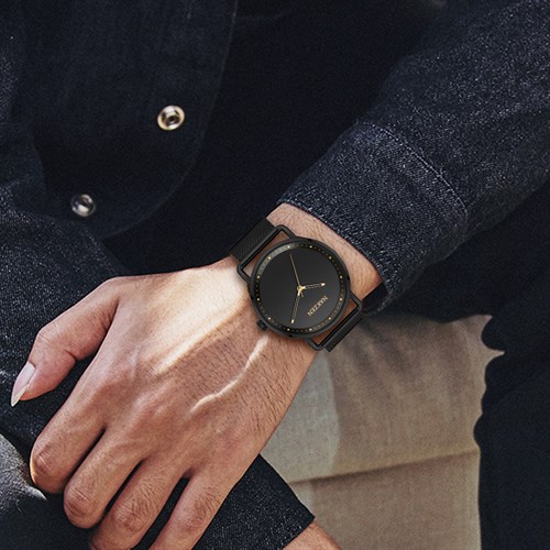 Đồng hồ Nakzen 40 mm Nam SS9470G-1N3 Màu Đen