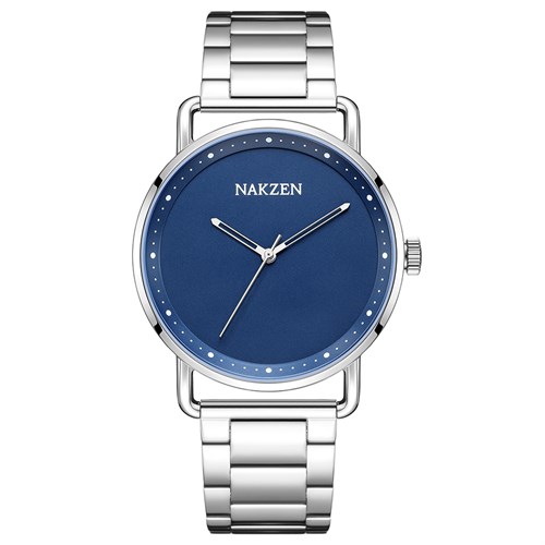 Đồng hồ Nakzen 40 mm Nam SS9470G-2 Màu Bạc