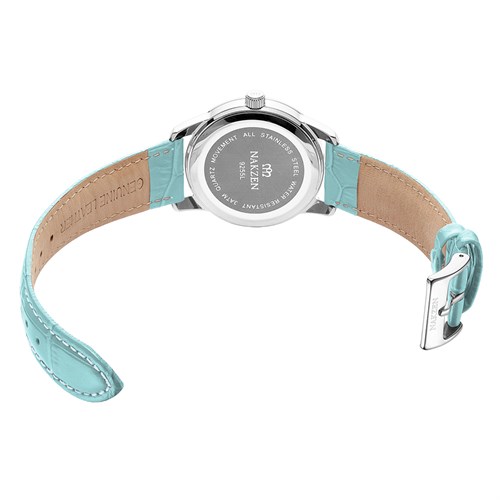 Đồng hồ Nakzen Hoa & Gió 36 mm Nữ SL9255LBE-2 Màu Xanh