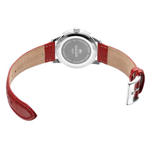 Đồng hồ Nakzen Hoa & Gió 36 mm Nữ SL9255LRD-8 Màu Đỏ