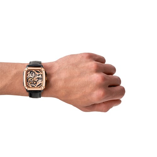 Đồng hồ Fossil Inscription 42 mm Nam ME3205 Màu Đen