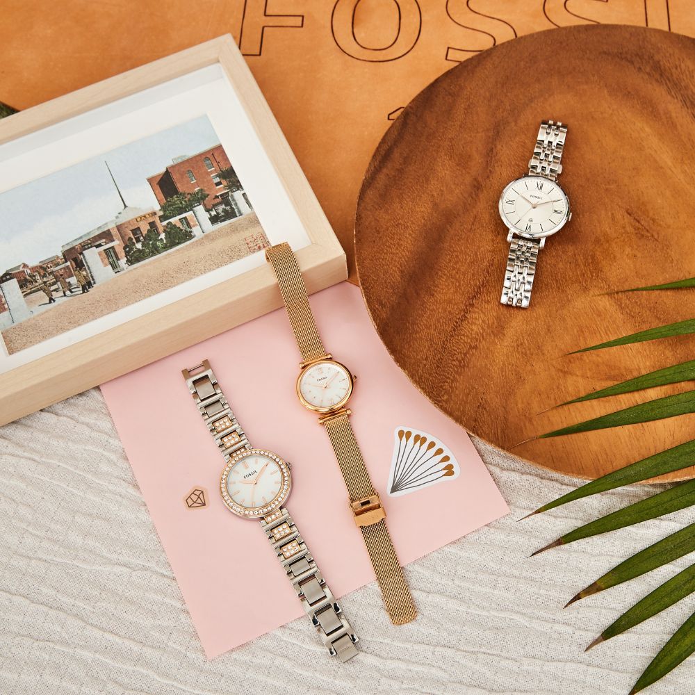 Đồng hồ Fossil Carlie 29 mm Nữ ES4433