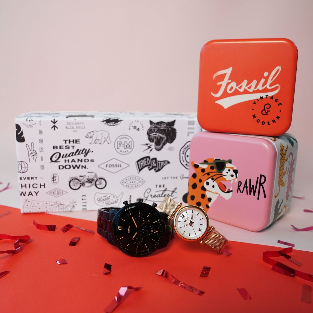 Đồng hồ Fossil Carlie 29 mm Nữ ES4433