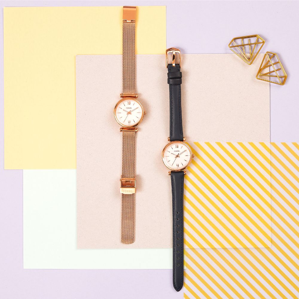 Đồng hồ Fossil Carlie 29 mm Nữ ES4433