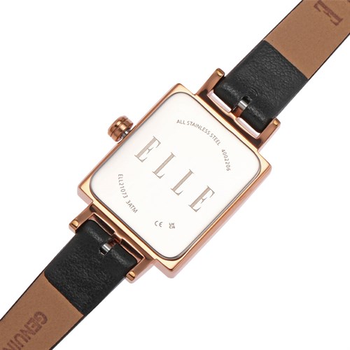 Đồng hồ Elle Rive Droite 22 mm Nữ ELL21073 Màu Đen