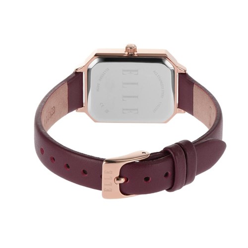 Đồng hồ Elle Grands Boulevards 22 mm Nữ ELL25060 Màu Đỏ