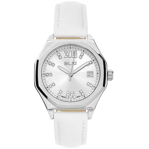 Đồng hồ Elio 35 mm Nữ EC014-02 Màu Trắng