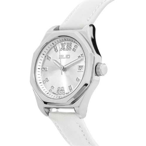 Đồng hồ Elio 35 mm Nữ EC014-02 Màu Trắng