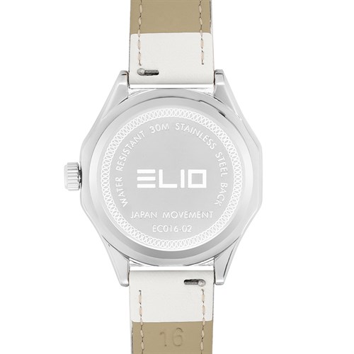 Đồng hồ Elio 35 mm Nữ EC014-02 Màu Trắng
