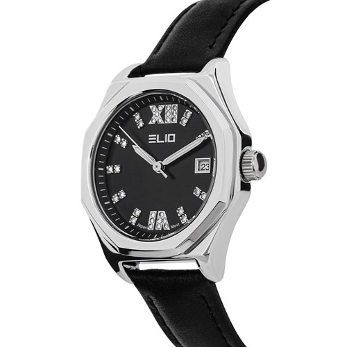 Đồng hồ Elio 35 mm Nữ EC015-02 Màu Đen