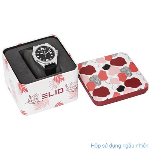 Đồng hồ Elio 35 mm Nữ EC015-02 Màu Đen