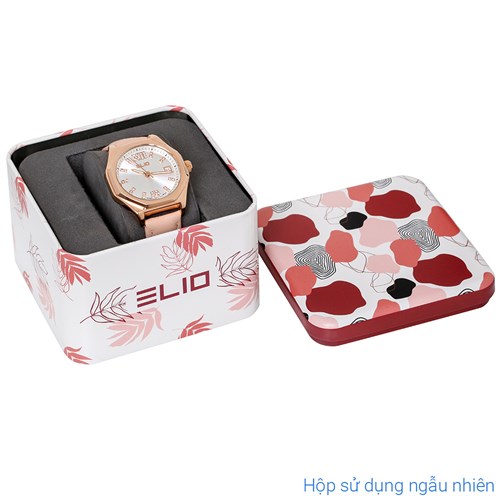 Đồng hồ Elio 35 mm Nữ EC016-02 Màu Hồng