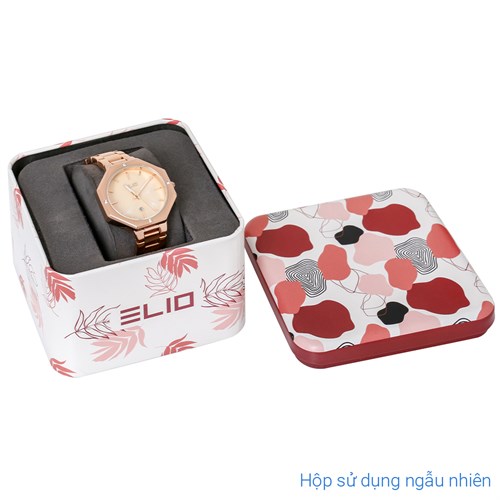 Đồng hồ Elio 33.5 mm Nữ ES132-03 Màu Vàng Hồng