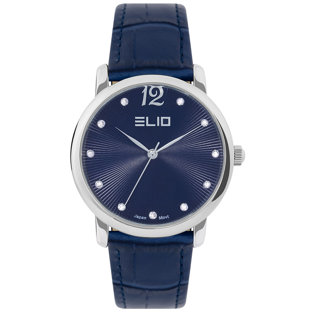 Đồng hồ Elio 35.2 mm Nữ EL127-02 Màu Xanh Dương