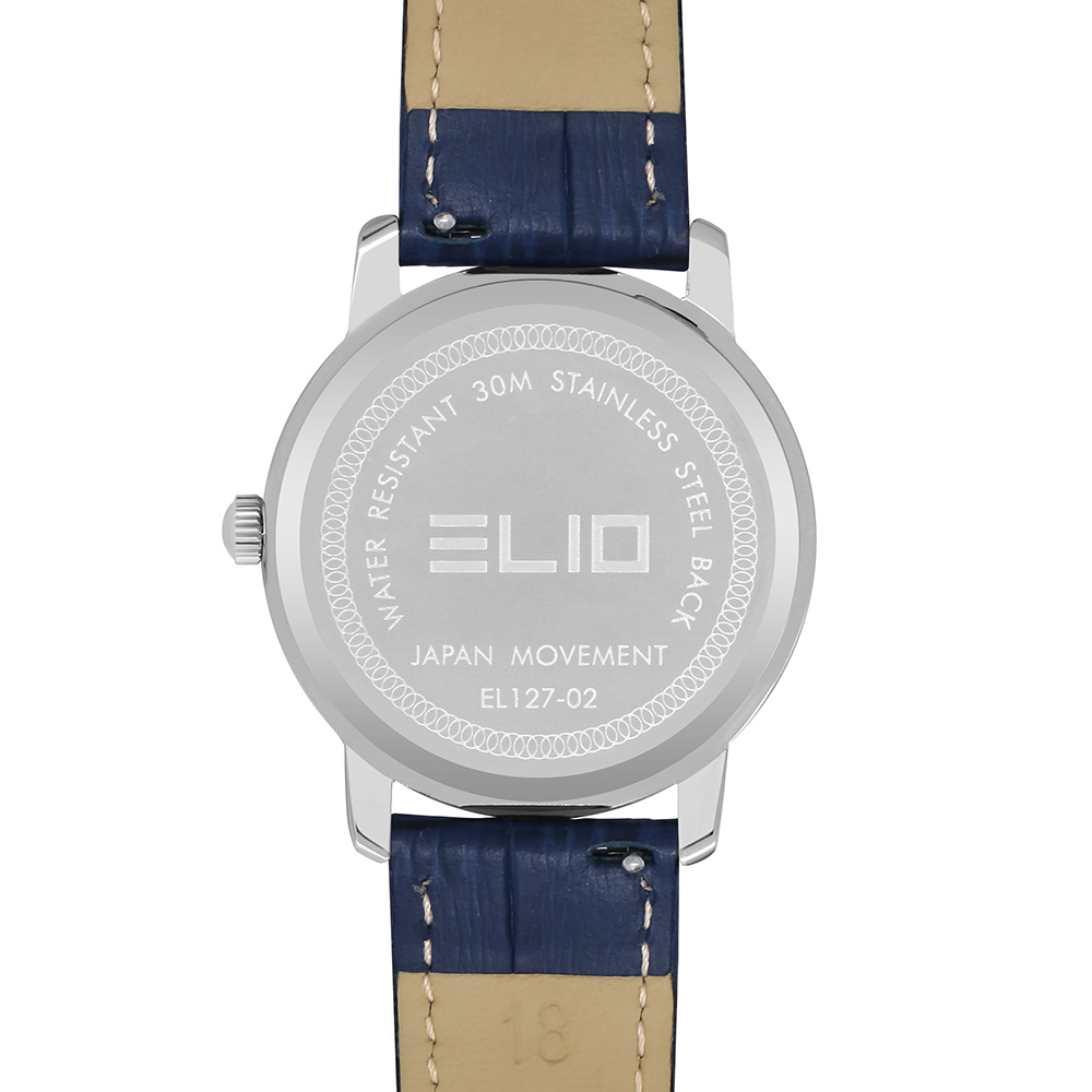 Đồng hồ Elio 35.2 mm Nữ EL127-02 Màu Xanh Dương