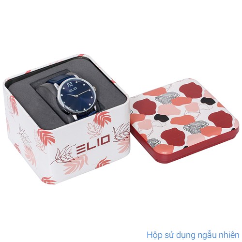 Đồng hồ Elio 35.2 mm Nữ EL127-02 Màu Xanh Dương