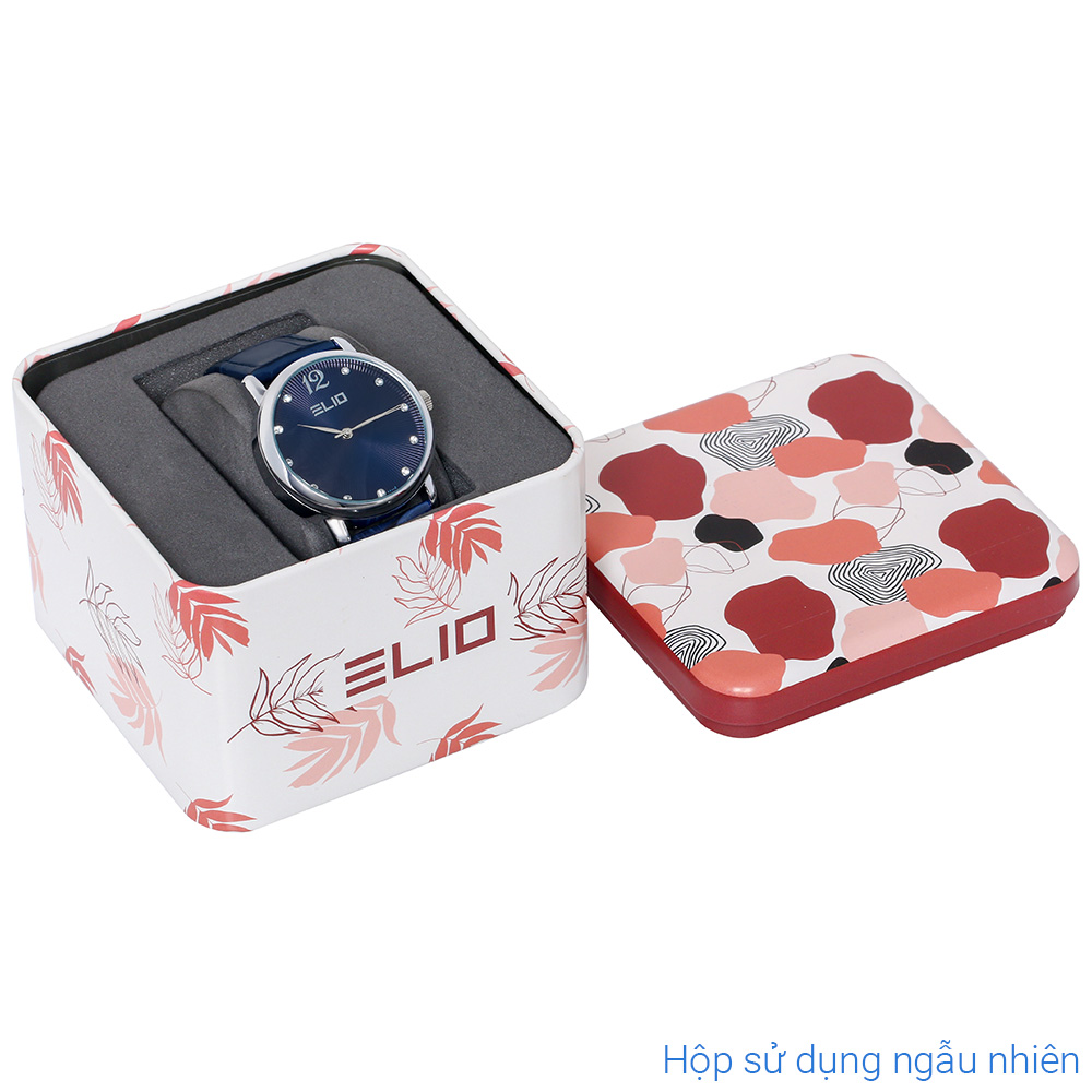 Đồng hồ Elio 35.2 mm Nữ EL127-02 Màu Xanh Dương