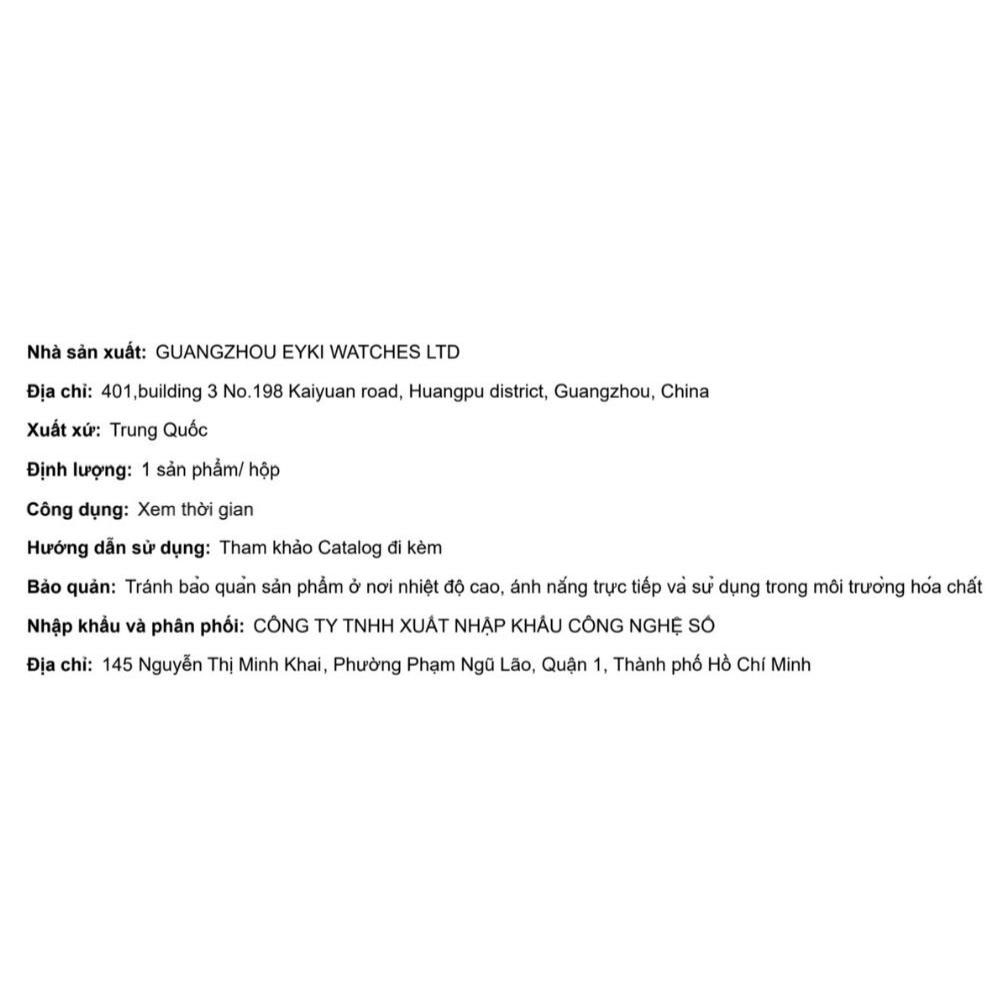 Đồng hồ Elio 35.2 mm Nữ EL127-03