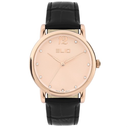 Đồng hồ Elio 35.2 mm Nữ EL127-04 Màu Đen