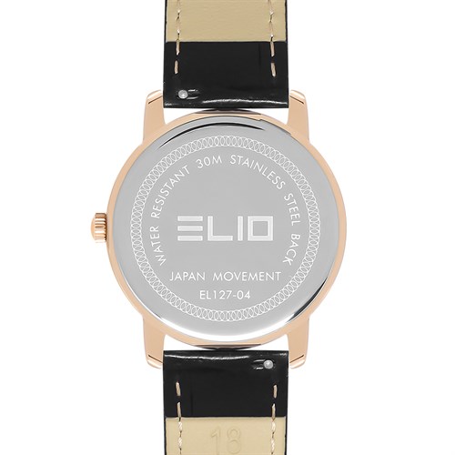 Đồng hồ Elio 35.2 mm Nữ EL127-04 Màu Đen