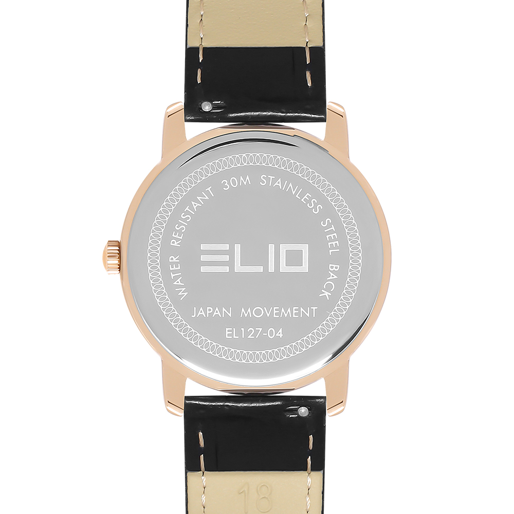 Đồng hồ Elio 35.2 mm Nữ EL127-04 Màu Đen