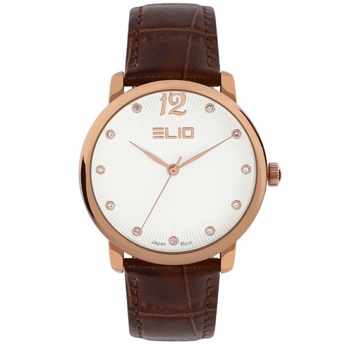 Đồng hồ Elio 35.2 mm Nữ EL127-05 Màu Nâu