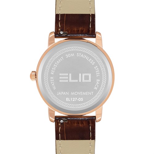 Đồng hồ Elio 35.2 mm Nữ EL127-05 Màu Nâu